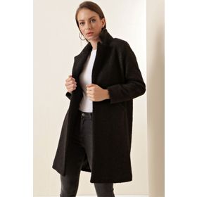 Bigdart 9082 Siyah Kadın Kaban