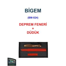 Bigem BM-024 Çubuklu Düdüklü Deprem Uyarı ve İkaz Feneri