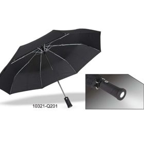 Biggbrella 10321-Q201 El Fenerli Siyah Şemsiye