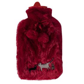 Biggdesign Cats Bordo Peluş Sıcak Su Torbası