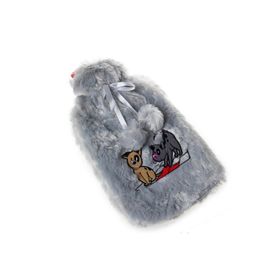 Biggdesign Dogs Gri Peluş Sıcak Su Torbası