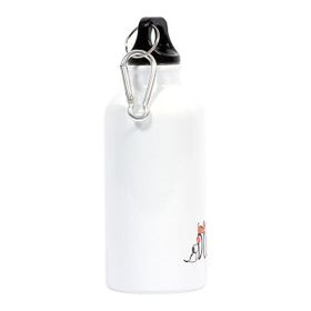 Biggdesign Dogs Karabinerli Alüminyum 400 ml Renkli Matara