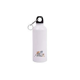 Biggdesign Dogs Karabinerli Alüminyum 400 ml Renkli Matara