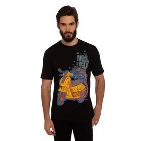Biggdesign Motorsiklet Siyah Erkek T-shirt
