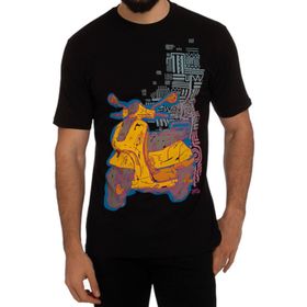 Biggdesign Motorsiklet Siyah Erkek T-shirt