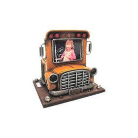 Biggmark 1404B-1286 Çerçeveli Kamyon Temalı Dekoratif Metal Kalemlik