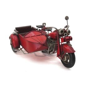 Biggmark 1510A-7917 Dekoratif Metal Motosiklet Sepetli