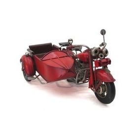 Biggmark 1510A-7917 Dekoratif Metal Motosiklet Sepetli