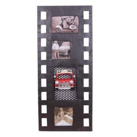 Biggmark 1510E-5483 Film Şeridi Temalı Dörtlü Dekoratif Metal Çerçeve