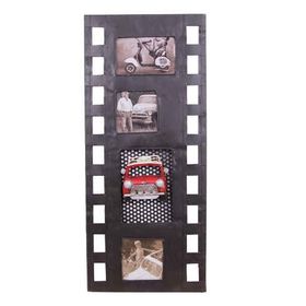 Biggmark 1510E-5483 Film Şeridi Temalı Dörtlü Dekoratif Metal Çerçeve