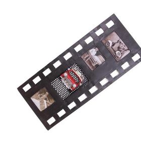 Biggmark 1510E-5483 Film Şeridi Temalı Dörtlü Dekoratif Metal Çerçeve