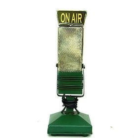 Biggmark C0255 Dekoratif Metal Mikrofon