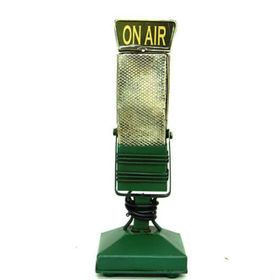 Biggmark C0255 Dekoratif Metal Mikrofon