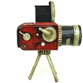 Biggmark C0263 Dekoratif Metal Kamera