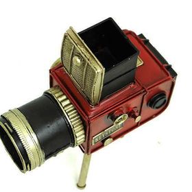 Biggmark C0263 Dekoratif Metal Kamera