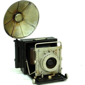 Biggmark C0322 Dekoratif Metal Fotoğraf Makinesi
