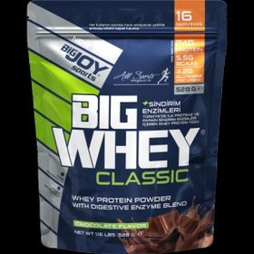 Bigjoy 528 gr Sports-Bigwhey Classic Çikolata Doypack Protein Tozu