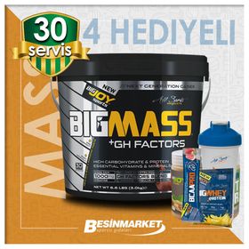 Bigjoy Big Mass 3000 gr GH Factors Karbonhidrat Tozu