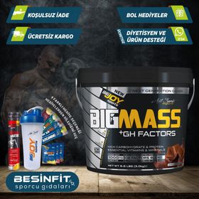 Bigjoy Big Mass 3000 gr GH Factors Karbonhidrat Tozu