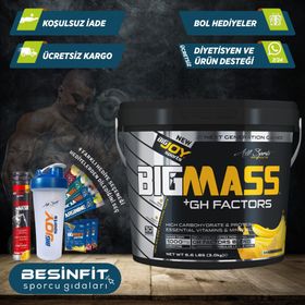 Bigjoy Big Mass 3000 gr GH Factors Karbonhidrat Tozu