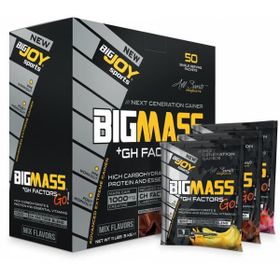 BigJoy Big Mass + GH Factors Go 50 Saşe 5000 gr Sporcu Takviyesi