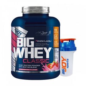 BigJoy Big Whey 2376 gr Çilekli Classic Whey Protein Tozu