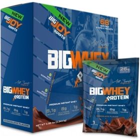 Bigjoy Big Whey 68 Saşe 2393 gr Protein Tozu Çikolata Aromalı
