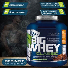 Bigjoy Big Whey Classic 2240 gr Whey Protein Tozu