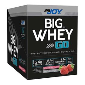 BigJoy Big Whey Go 458 gr 15 Saşe Çilek Protein