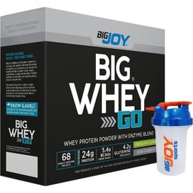 BigJoy Big Whey Tekli Sachet 2240 gr 68 Saşe Çikolata Aromalı Protein Tozu