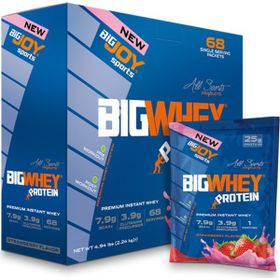 Bigjoy BigWhey Go 2070 Gr 68 Saşe Çilek Protein