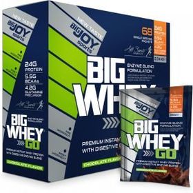 Bigjoy BigWhey Go 2070 Gr 68 Saşe Çilek Protein