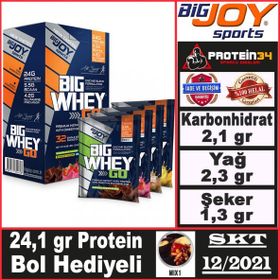 BigJoy Bigwhey Whey 32 Tekli Paket Mix Aromalı Protein Tozu