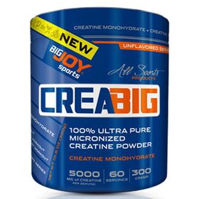 BigJoy CreaBig 300 gr Micronized Creatine Aromasız Powder