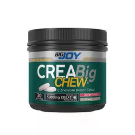 BigJoy Creabig Chew 120 Adet Vişne Aromalı Çiğnenebilir Kreatin