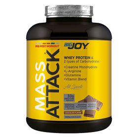 BigJoy Mass Attack 3000 gr Gainer Whey Çikolata Protein Tozu