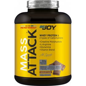 BigJoy Mass Attack 3000 gr Gainer Whey Çikolata Protein Tozu