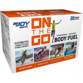 BigJoy On The Go Body Fuel 20 x 40 g Portakal Aromalı Sporcu Desteği
