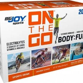 BigJoy On The Go Body Fuel 20 x 40 g Portakal Aromalı Sporcu Desteği