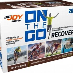 BigJoy On The Go Recovery Çikolata 20 x 70 g Sporcu Desteği