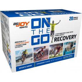 BigJoy On The Go Recovery Çilek 20 x 70 g Sporcu Desteği