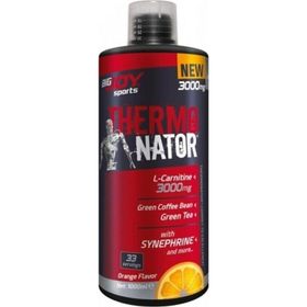 Bigjoy Sports 1000 ml Portakal Aromalı 3000 Mgr Thermonator L-Carnitine Karnitin Termojenik Kafein