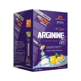 Bigjoy Sports Arginine Go! 10x21 Adet Limonlu