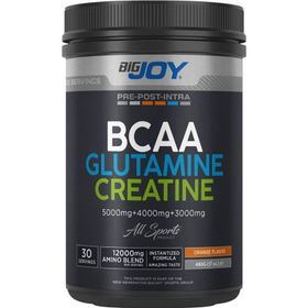 Bigjoy Sports Bcaa Glutamine Creatine 480 gr 30 Servis Portakal Aromalı Amino Asit