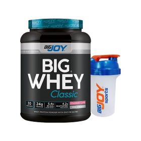 Bigjoy Sports Big Whey Classic Whey Çilek Aroma 990g 30 Servis Protein Tozu