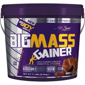 BigJoy Sports Bigmass 5000 gr Gainer Çikolata Aromalı Karbonhidrat Tozu