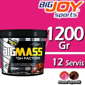 BigJoy Sports BIGMASS Gainer GH FACTORS Çikolata 1200 gr