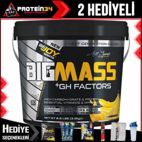 BigJoy Sports BIGMASS Gainer + GH FACTORS Muz 3000 gr