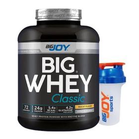 Bigjoy Sports BIGWHEY 2376 gr 72 Servis Whey Protein Classic Bisküvi