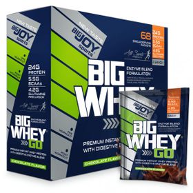 Bigjoy Sports BIGWHEYGO Whey Protein Çikolata 68 Servis Protein Tozu